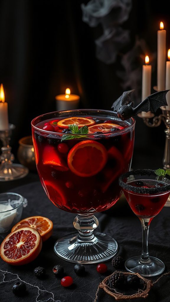 hauntingly delicious halloween cocktail