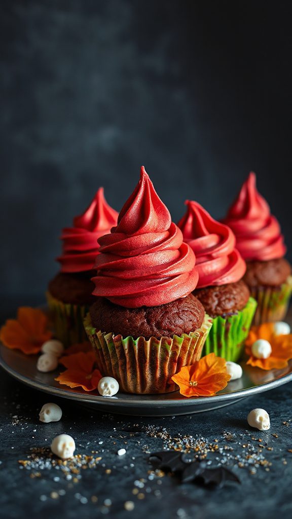 hauntingly delicious red frosting