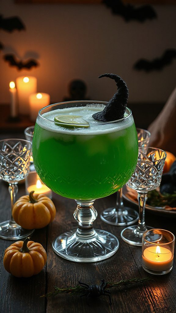 hauntingly delightful gin cocktail