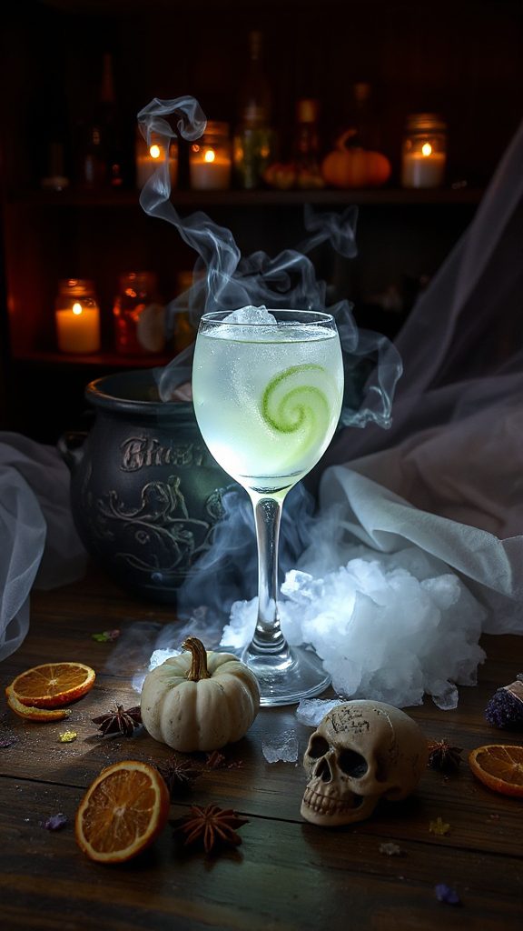 hauntingly refreshing gin cocktail