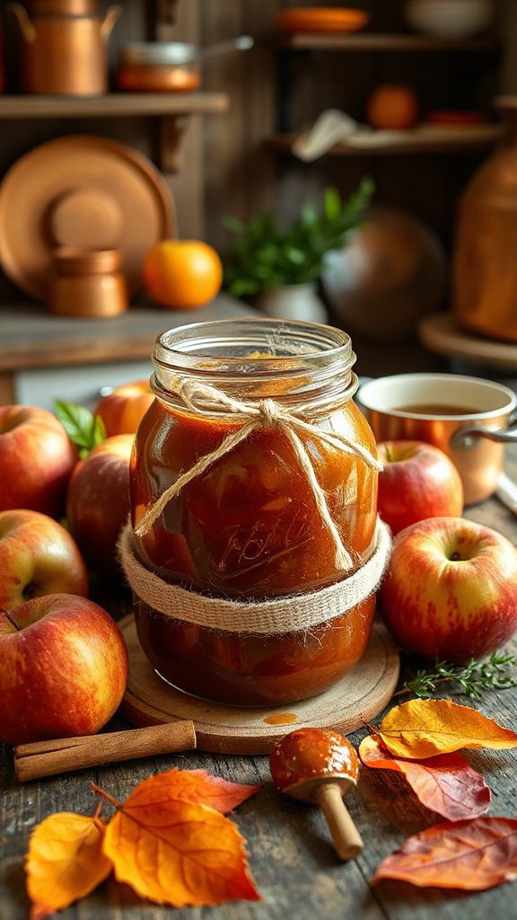 healthier homemade apple butter