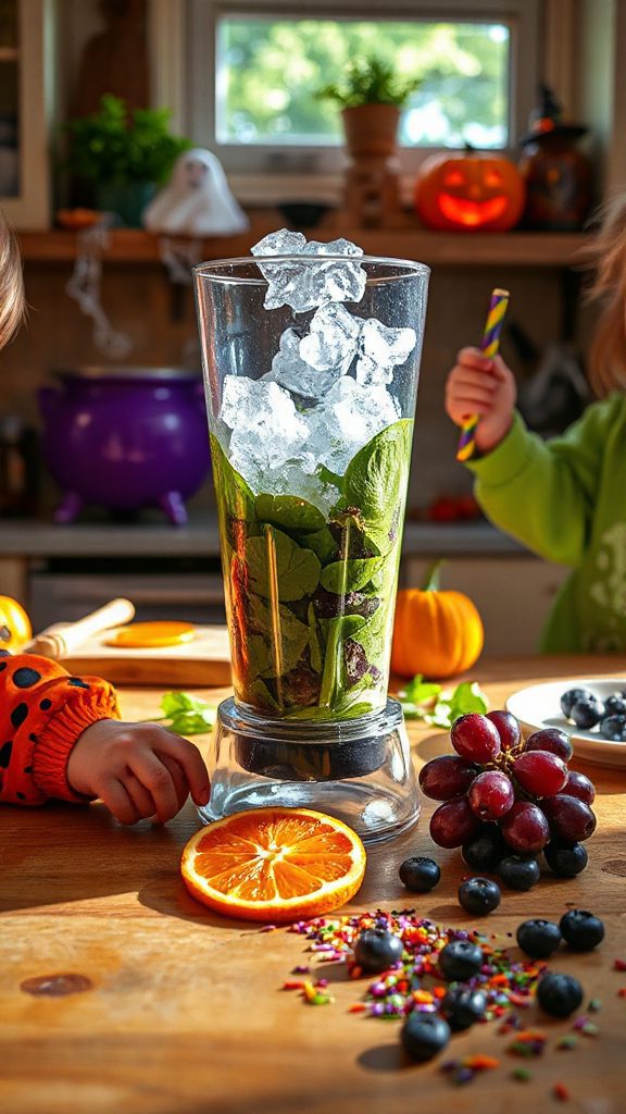 healthy halloween smoothie recipe