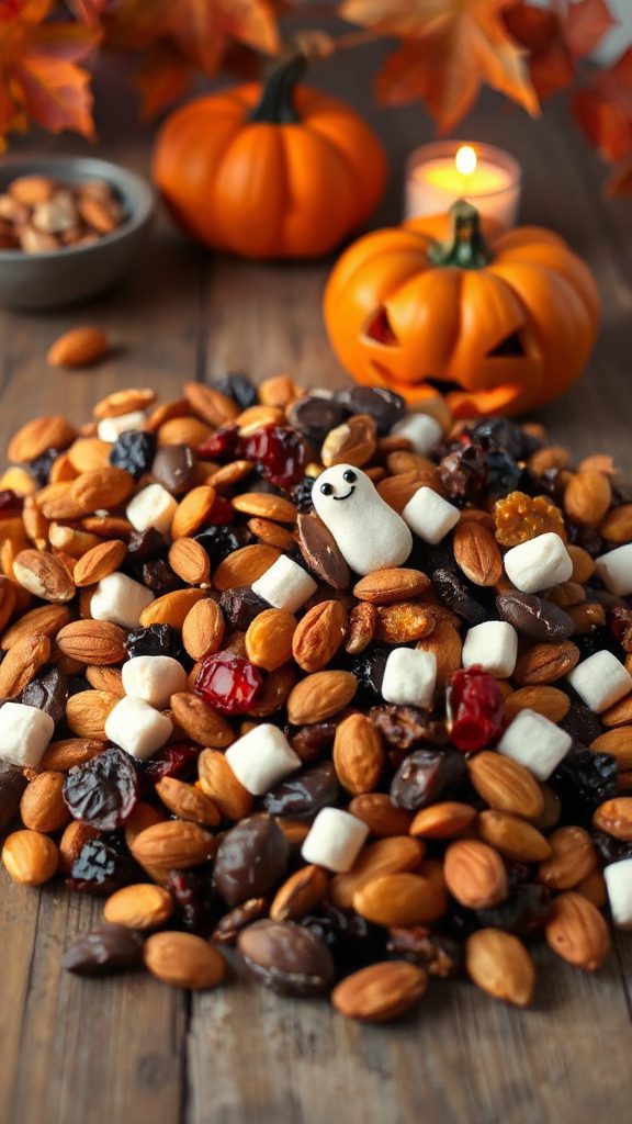 healthy halloween trail mix