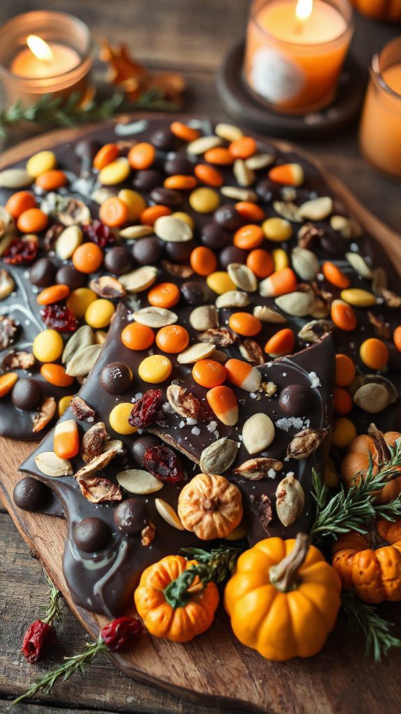 healthy halloween trail mix