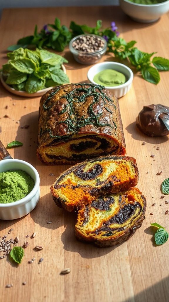 healthy no bake pumpkin bread