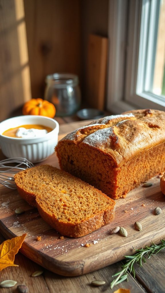 healthy pumpkin bread recipe