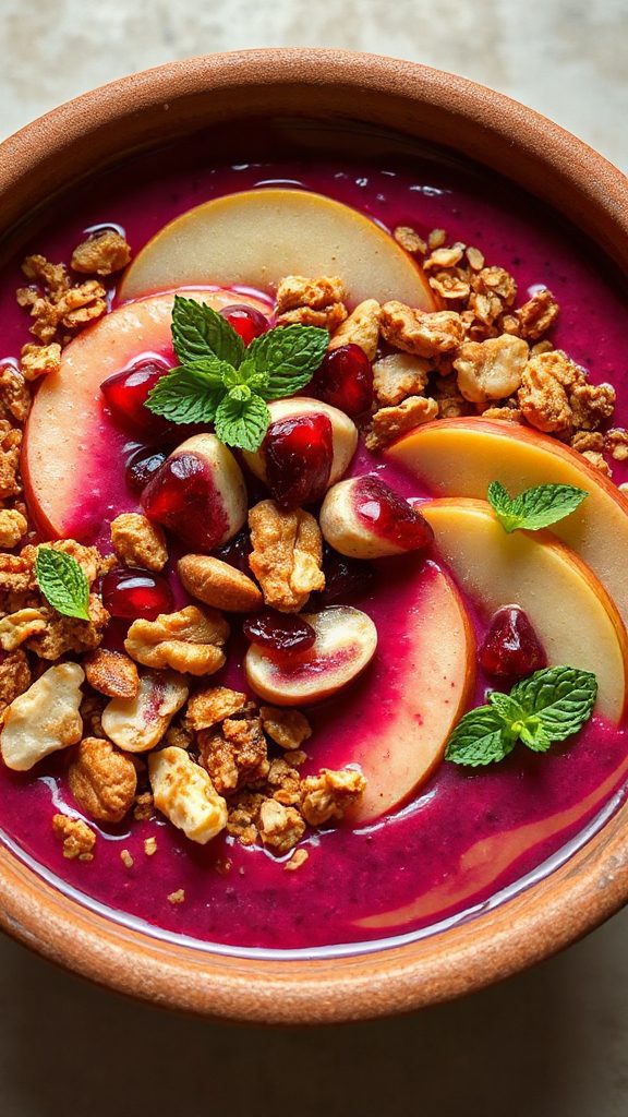 healthy smoothie bowl delight