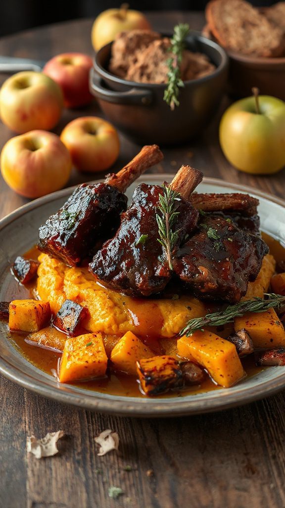 hearty apple cider short ribs