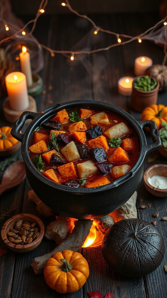 hearty autumn root vegetable stew