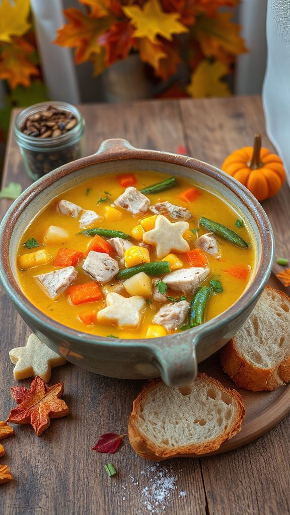 hearty chicken vegetable chowder