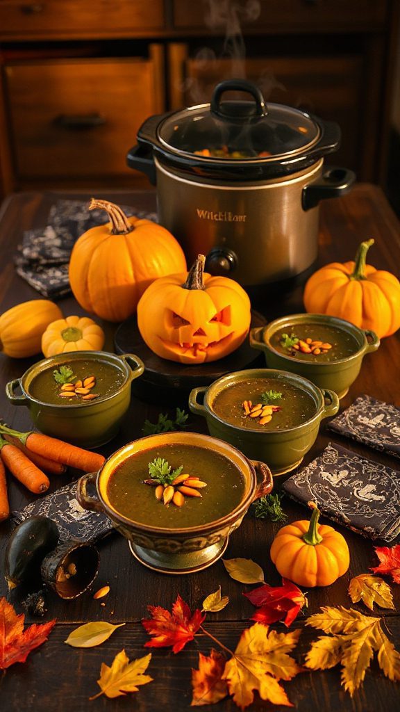 hearty halloween vegetable soup