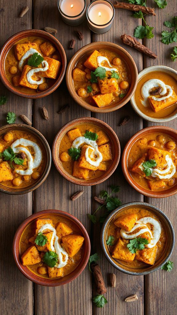 hearty pumpkin chickpea stew