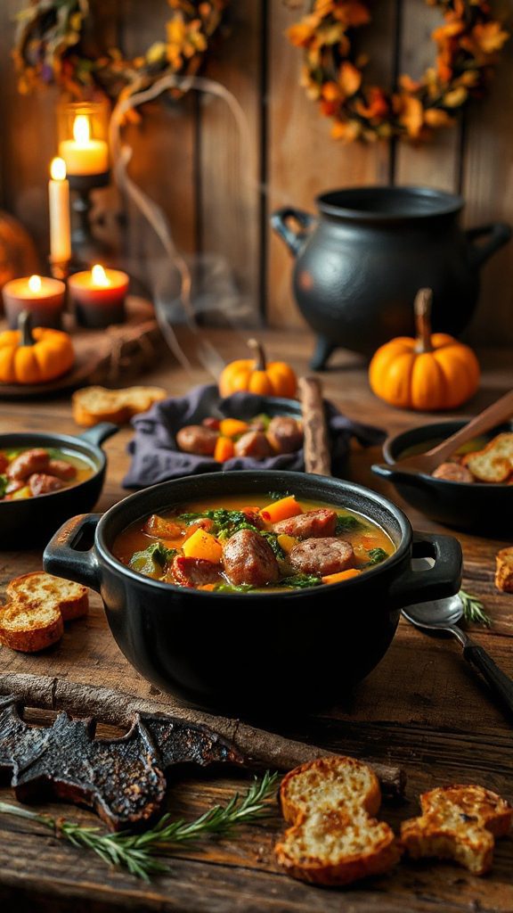 hearty sausage vegetable soup
