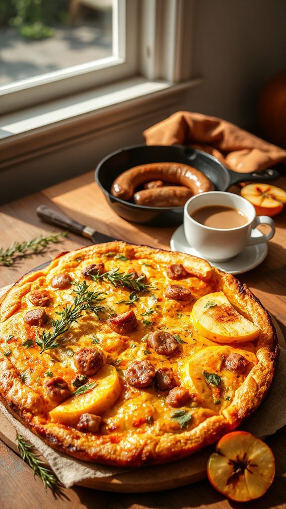 hearty sweet potato frittata
