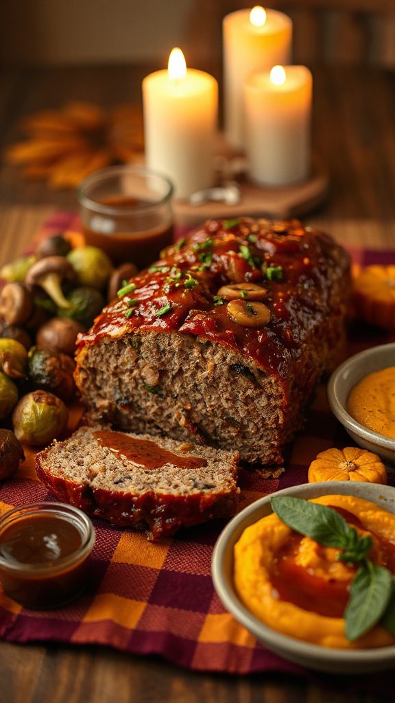 herb and bourbon meatloaf
