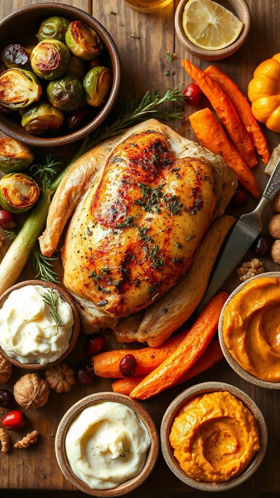 herb infused grilled turkey breast