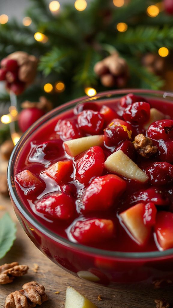 holiday essential cranberry sauce
