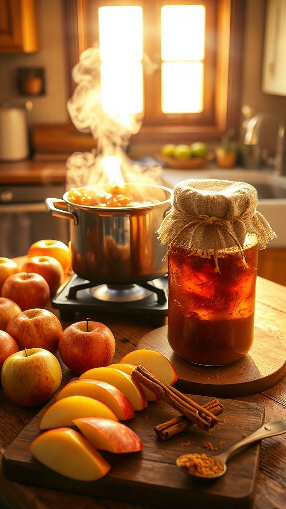 homemade fall apple butter