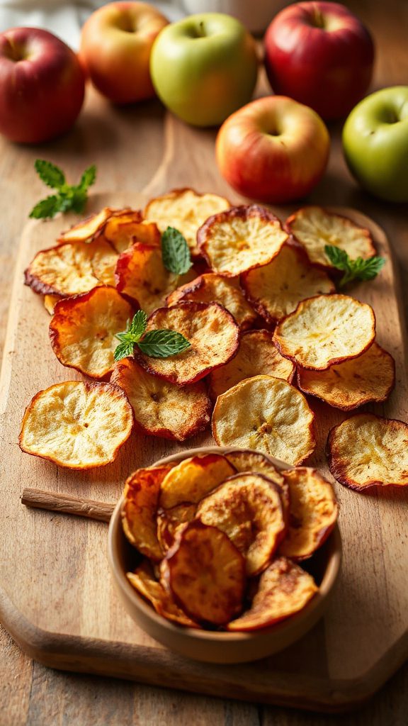 homemade healthy apple chips