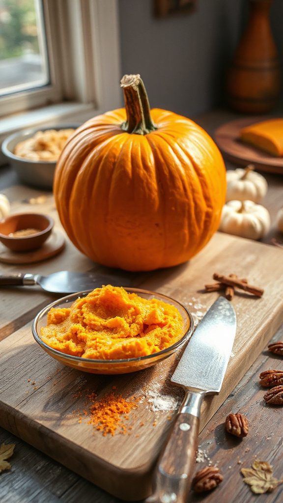 homemade pumpkin puree recipe