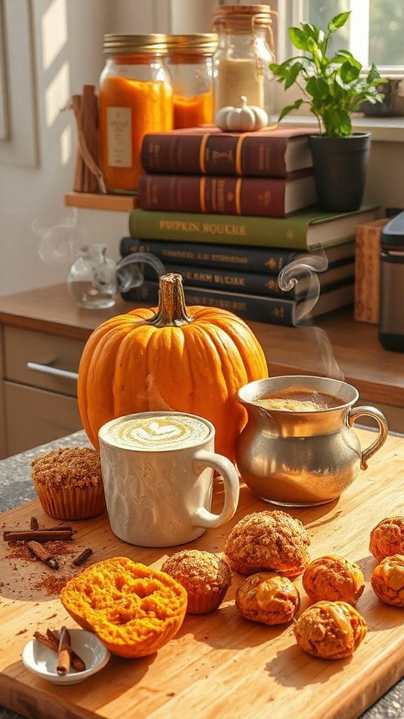 homemade pumpkin spice latte