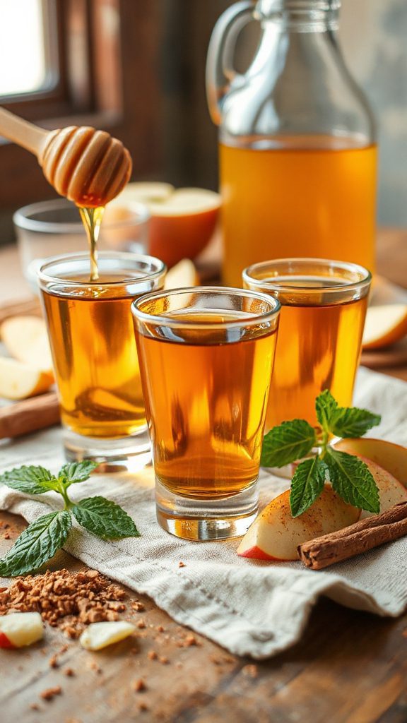 honey cinnamon apple cider elixir