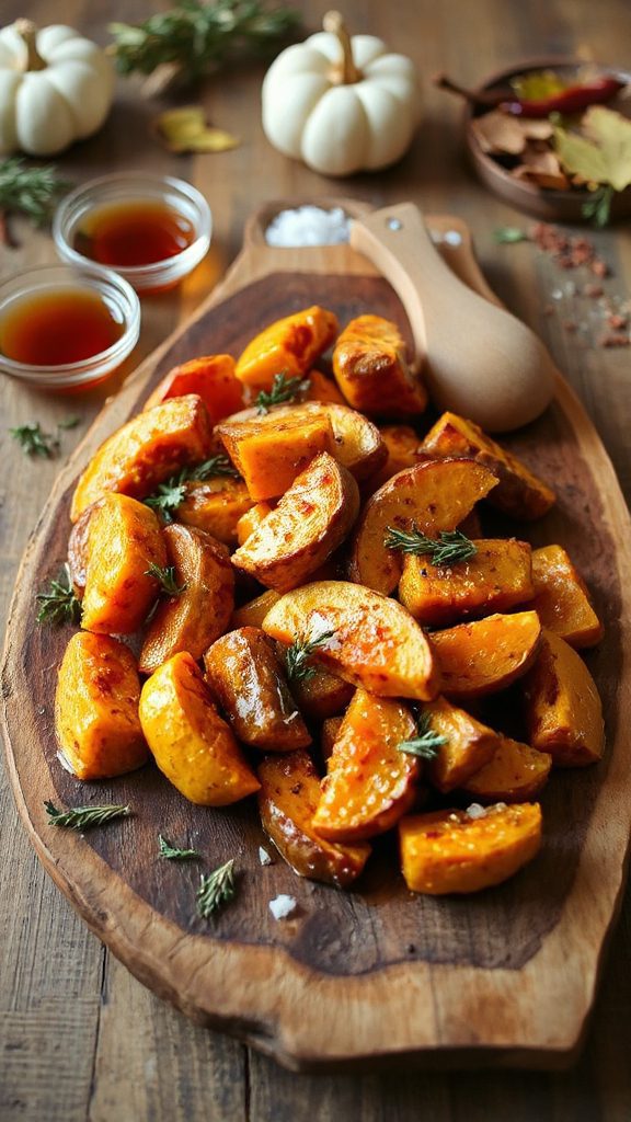 honey glazed pumpkin side dish