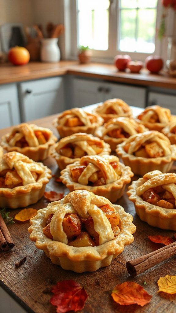 individual fall dessert treats