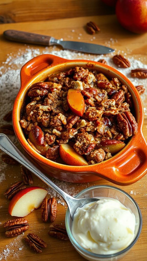 indulgent caramel pecan dessert