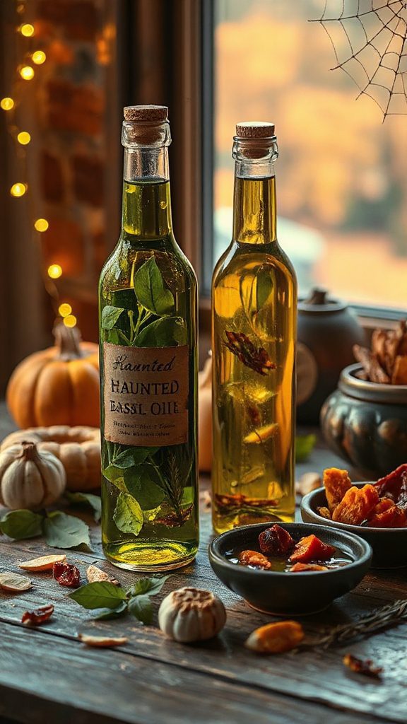 infused basil sun dried tomato oil