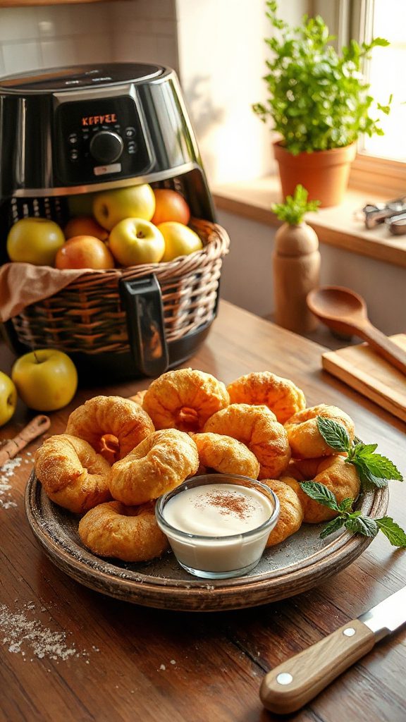 keto apple fritters recipe