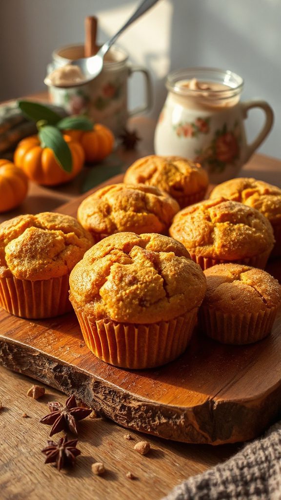 keto friendly pumpkin spice muffins