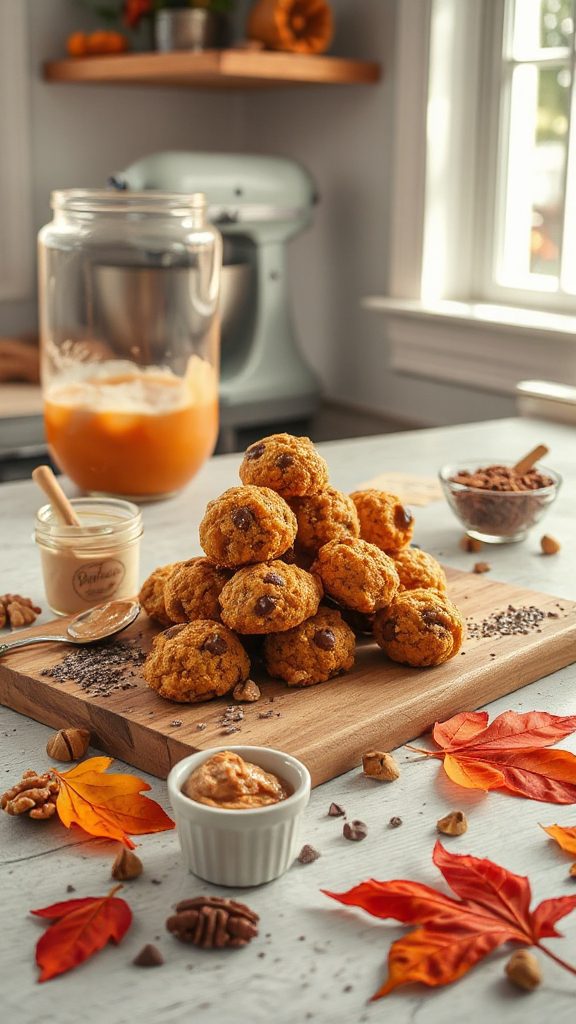 keto pumpkin cookie dough