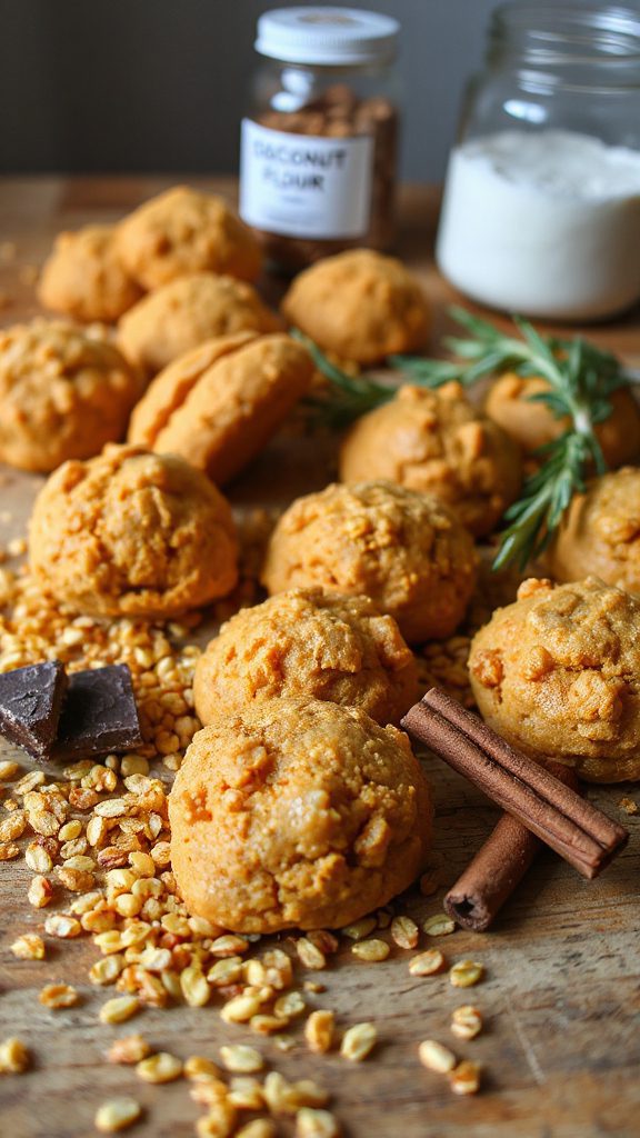 keto pumpkin cookie dough