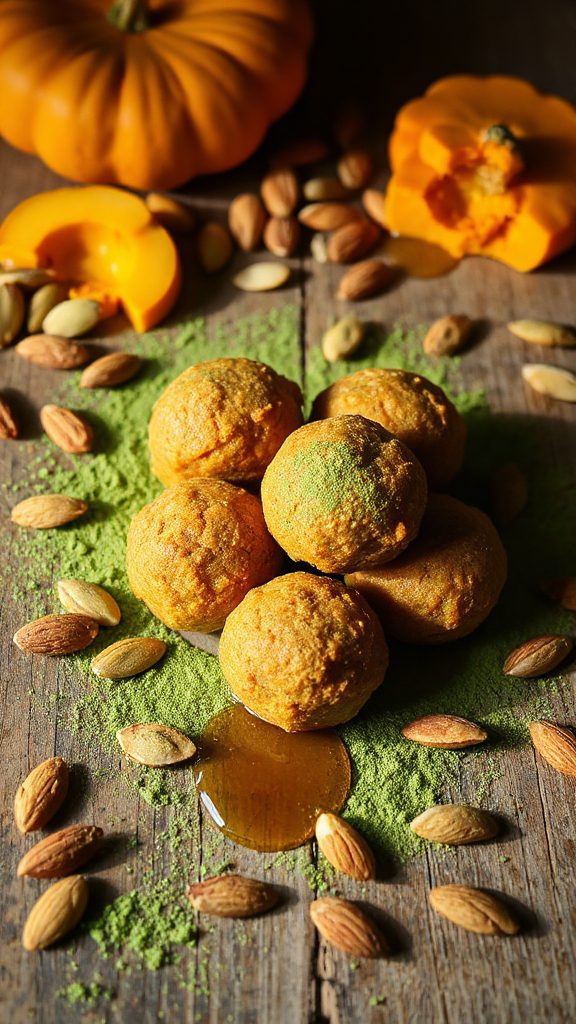 keto pumpkin protein bites