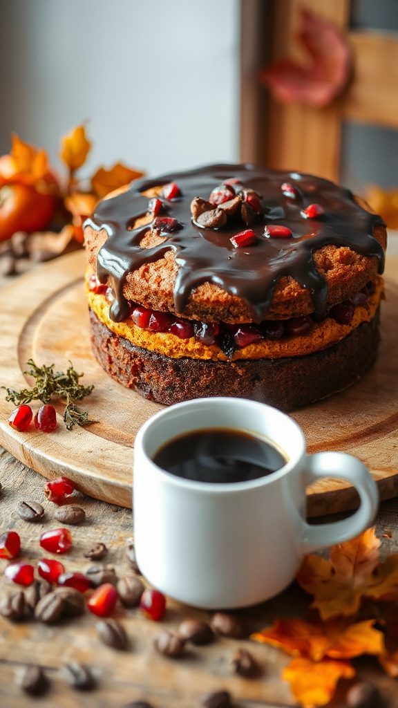 keto seaweed pumpkin coffee cake