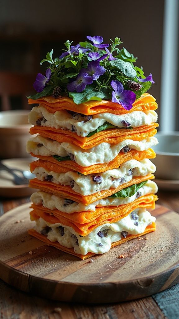 lavender cauliflower lasagna recipe