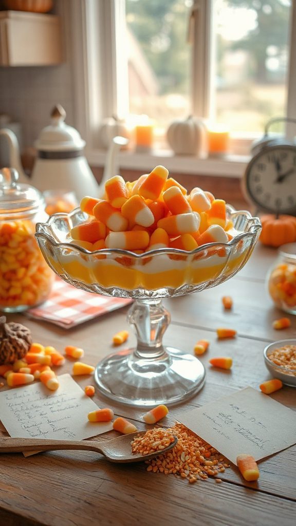layered halloween gelatin treats