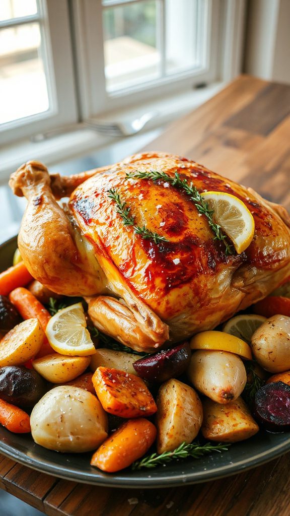 lemon thyme roasted chicken