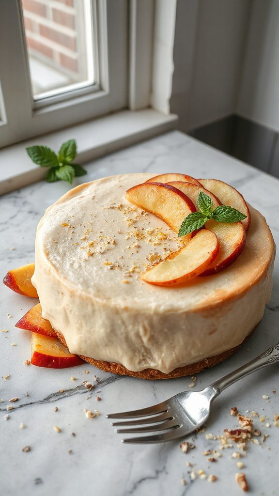 low carb apple cheesecake recipe