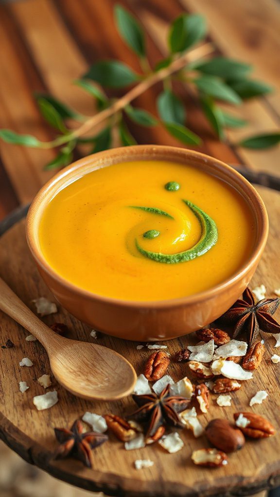 low carb pumpkin matcha pudding