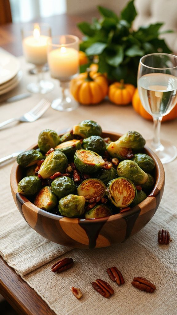 maple balsamic brussels sprouts recipe