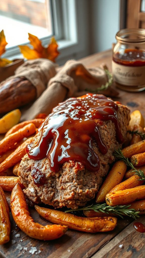 maple bourbon meatloaf recipe