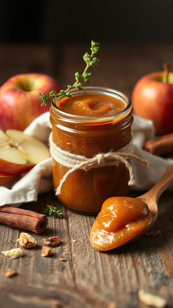 maple flavored apple butter spread