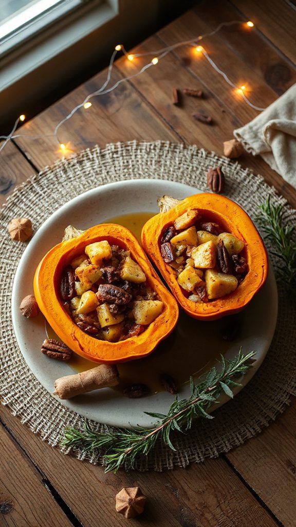 maple pecan apple squash