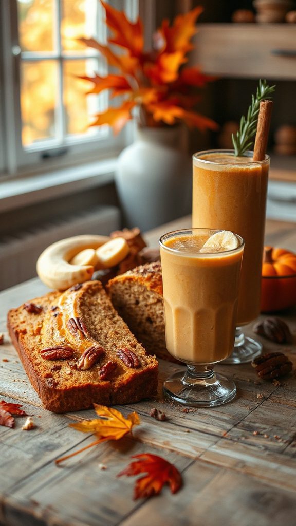 maple pecan banana bread recipe
