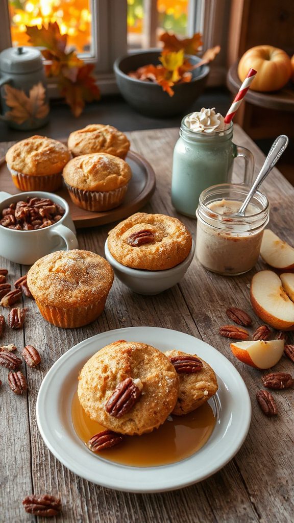 maple pecan muffins recipe