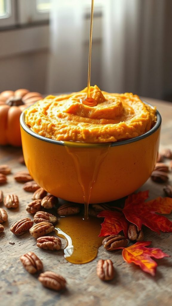 maple pecan pumpkin mash
