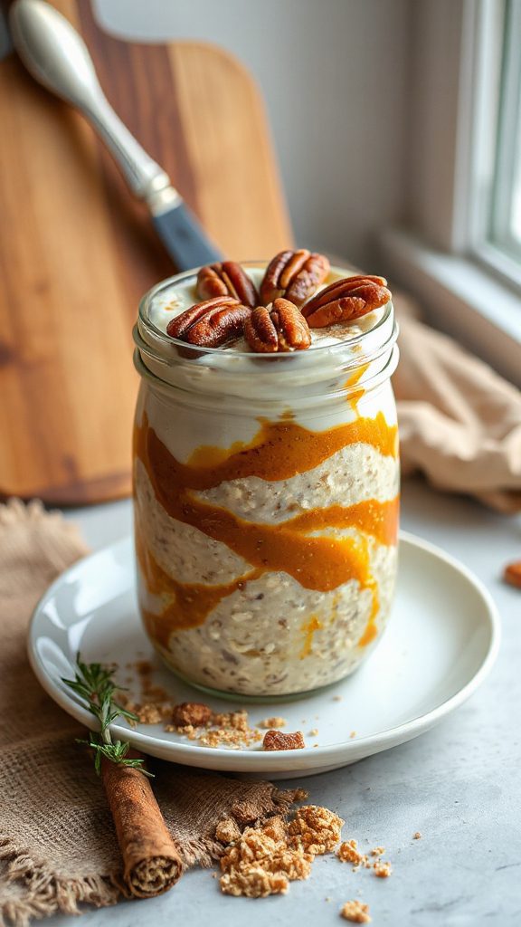 maple pecan pumpkin oats