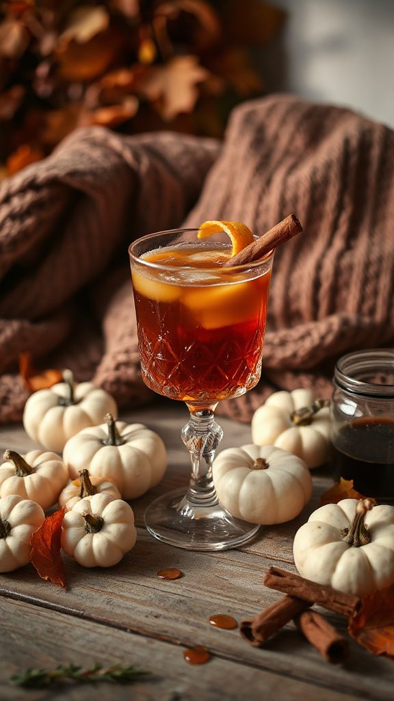 maple pumpkin cocktail delight